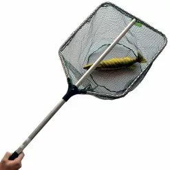 ÉPUISETTE PAFEX ANET QUADRA MANCHE ALU FILET ANTI-A