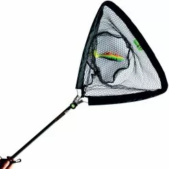 LANDING NET PAFEX TOP FISHING HANDLE CARBON NET ANTIA BRANCHES OF 50CM