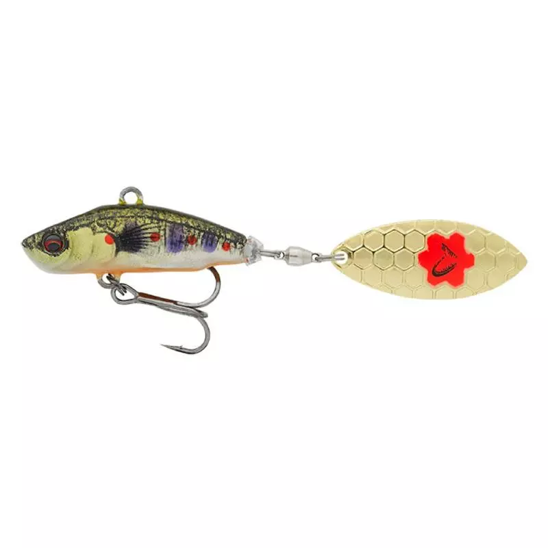 LEURRE COULANT SAVAGE GEAR 3D STICKLEBAIT TAILSPIN - 7.5CM 1 LEURRE COULANT SAVAGE GEAR 3D STICKLEBAIT TAILSPIN - 7.5CM