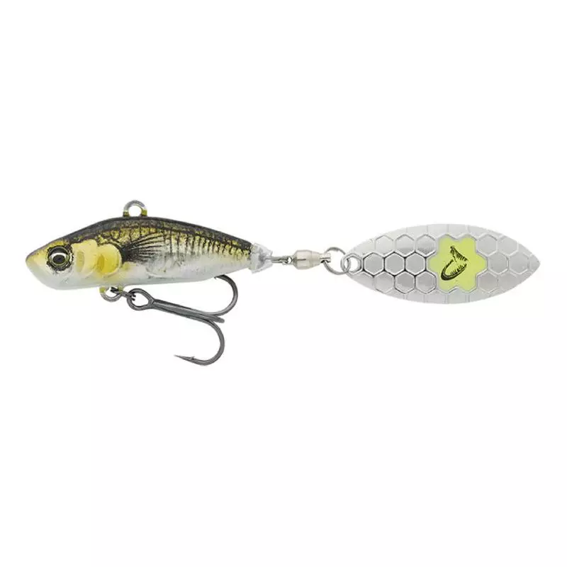 LEURRE COULANT SAVAGE GEAR 3D STICKLEBAIT TAILSPIN - 8CM 1 LEURRE COULANT SAVAGE GEAR 3D STICKLEBAIT TAILSPIN - 8CM