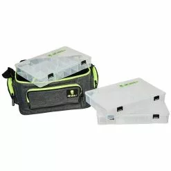 TRANSPORT BAG GUNKI BOX BAG POWER GAME ZANDER WITH BOXES